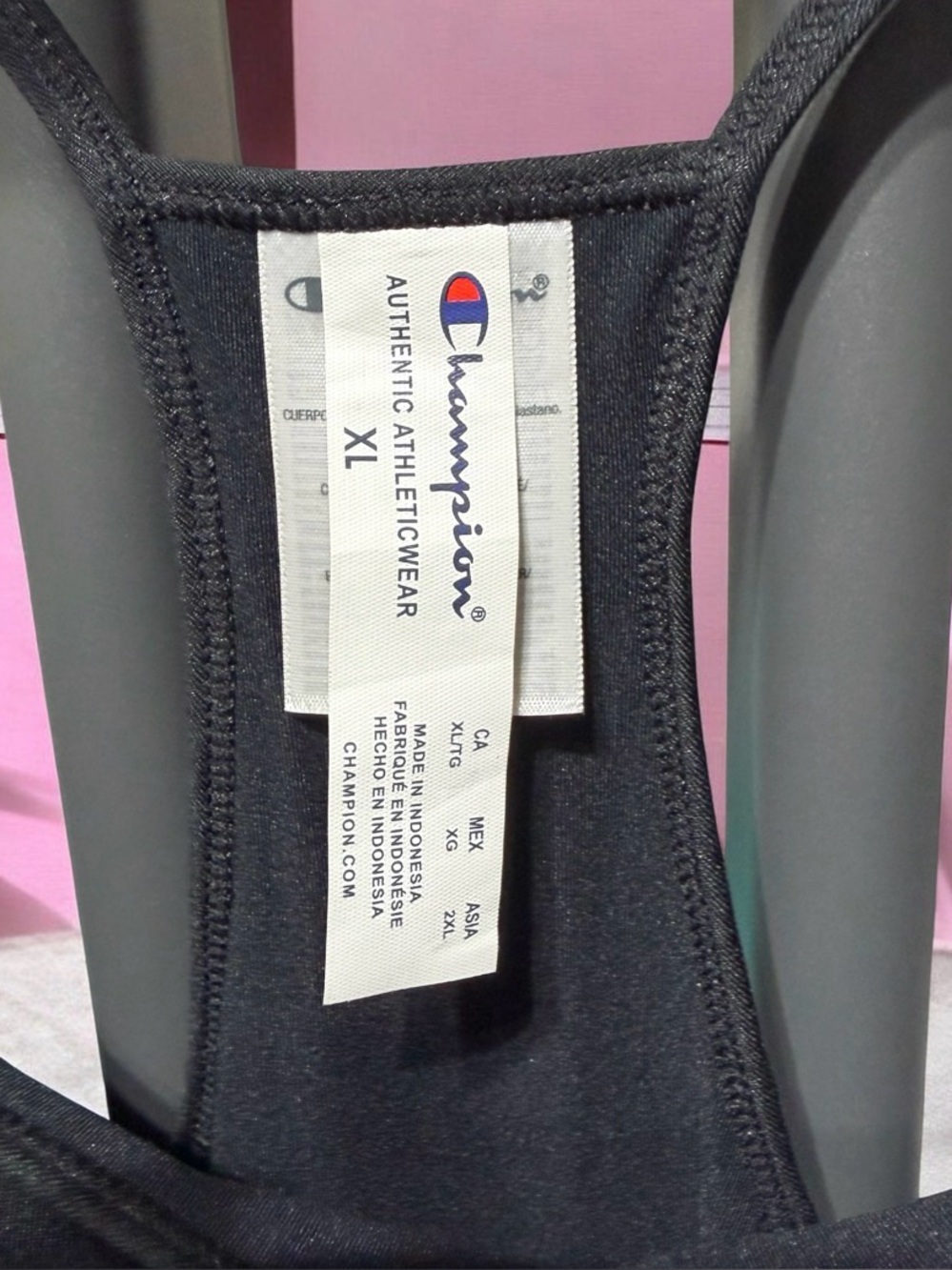 Champion Black Racerback Skort Dress Romper - Picture 3 of 4